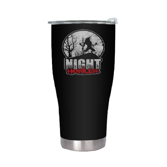 Werewolf Wolves Horror Stainless Steel Tumblers