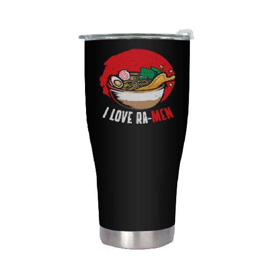 I Love Ramen | Ramen Lover Stainless Steel Tumblers | Ramen Lover