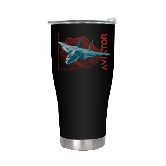 Aviator F-14 Tomcat Stainless Steel Tumblers