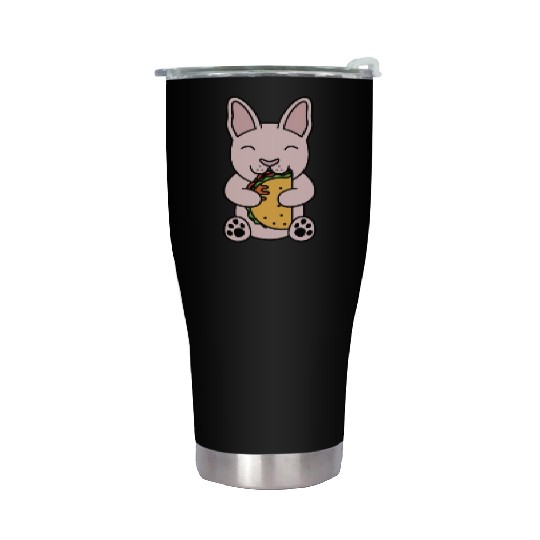 Sphynx Cat Taco Lover Stainless Steel Tumblers