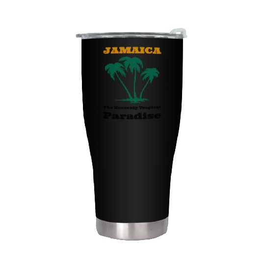 Jamaica The Heavenly Paradise Stainless Steel Tumblers
