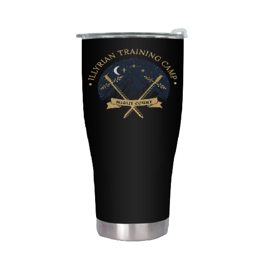 ACOTAR Illyrian Training Camp Camping Lover Stainless Steel Tumblers
