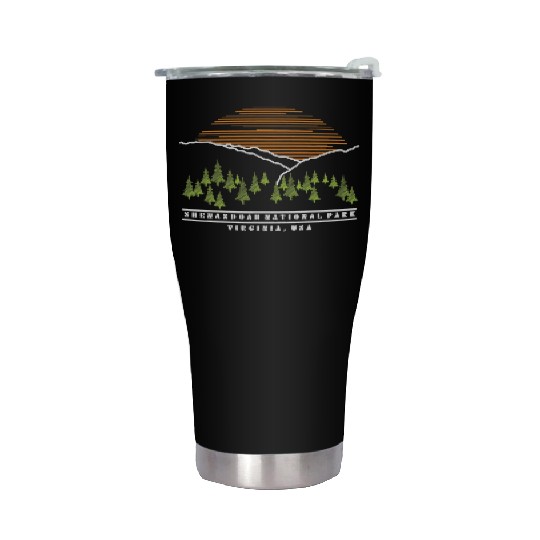 Shenandoah Valley Virginia US National Park Camp Stainless Steel Tumblers