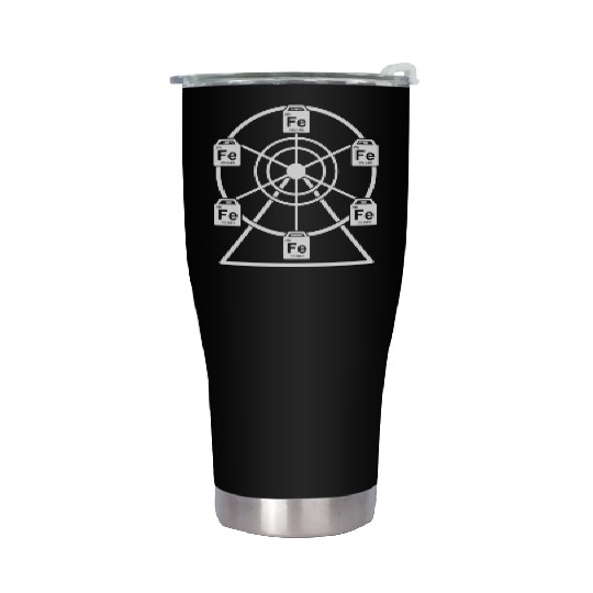 Ferrous Wheel - Chemistry Ferris Fe+2 Stainless Steel Tumblers
