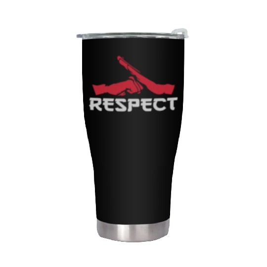 Respect Kung Fu Stainless Steel Tumblers
