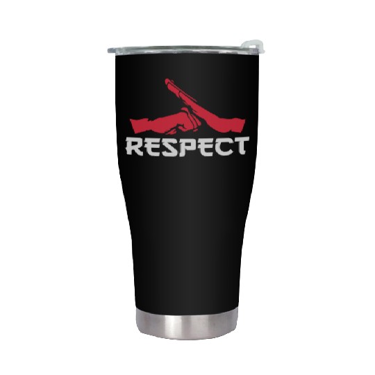Respect Kung Fu Stainless Steel Tumblers
