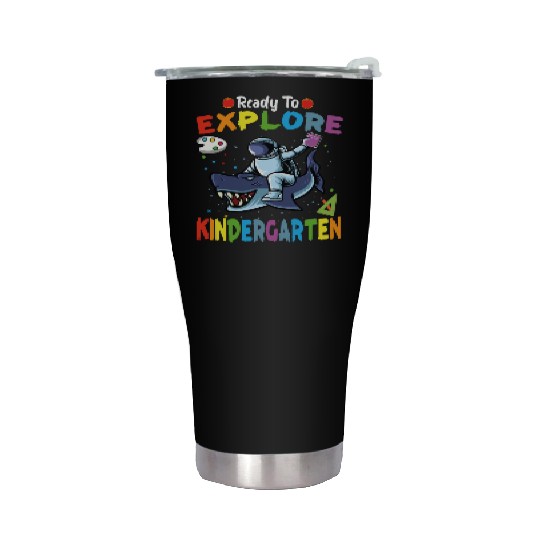 Explore Kindergarten Back to School Astronomy Stainless Steel Tumblers