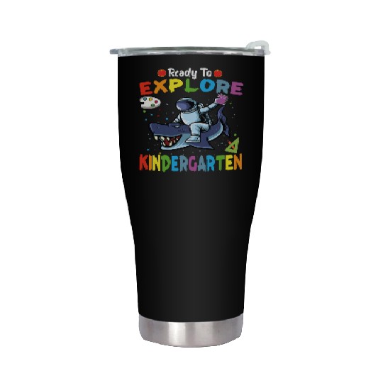 Explore Kindergarten Back to School Astronomy Stainless Steel Tumblers
