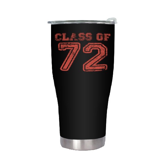 GRADUATION 1972 class of 1972 Stainless Steel Tumblers