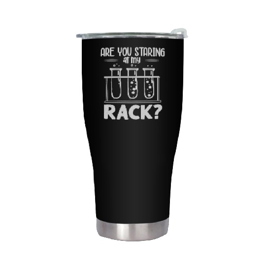 Chemistry Rack Pun Sarcastic Science Stainless Steel Tumblers