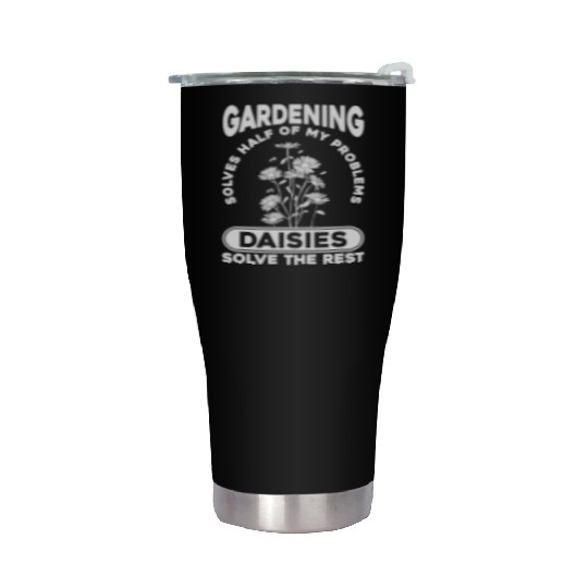 Daisy Garden Gardening Gardener Stainless Steel Tumblers