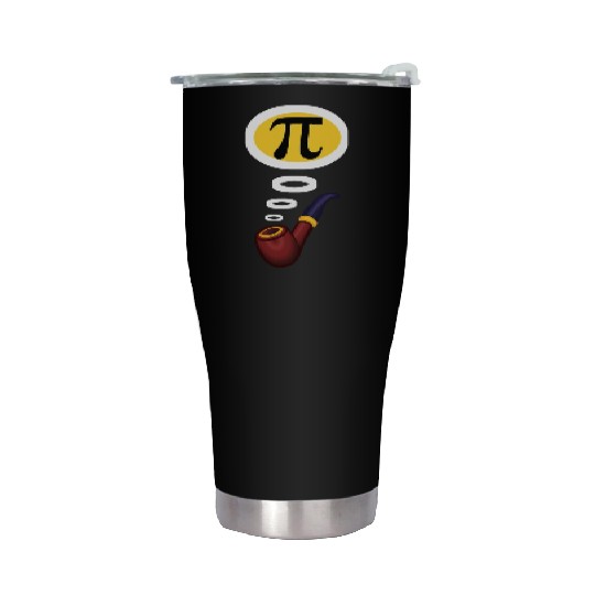 Mens Pi Day Design For Math Geeks And Math Lovers Stainless Steel Tumblers