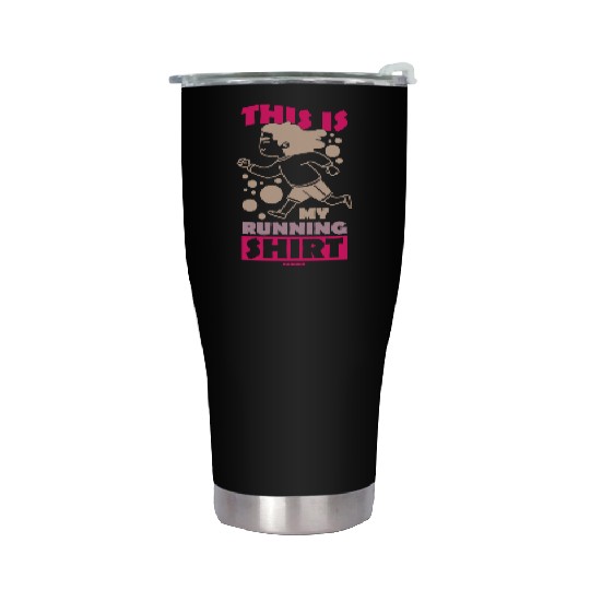 Run jogging sport race training gift Stainless Steel Tumblers