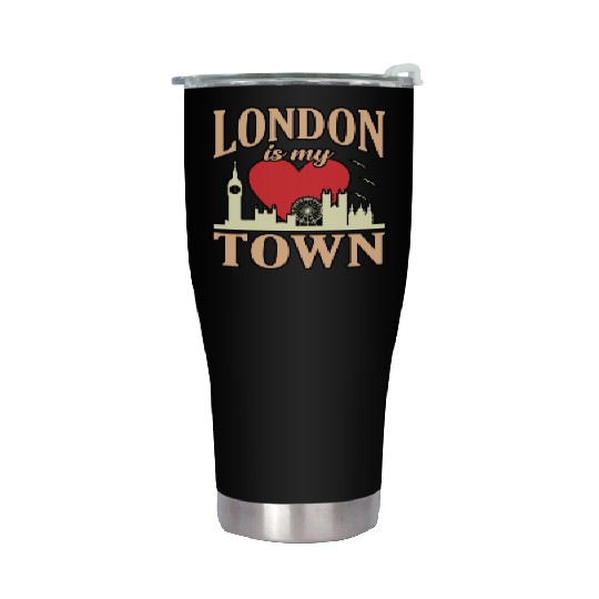 London Funny Gift Idea Stainless Steel Tumblers