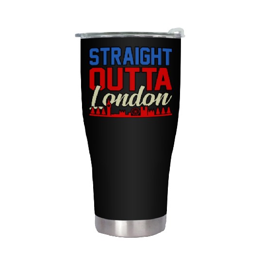 London Funny Gift Idea Stainless Steel Tumblers