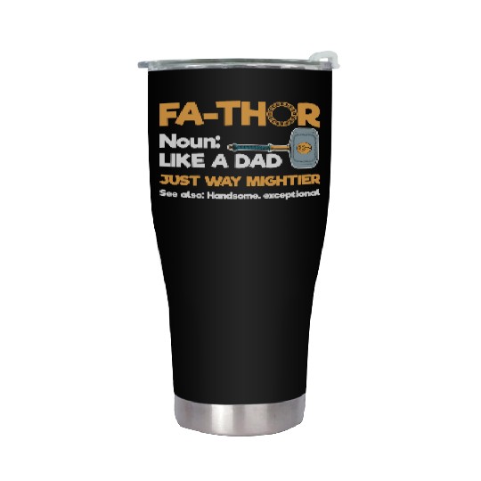 Thor Father Axe Stainless Steel Tumblers