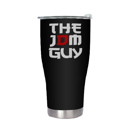 The JDM Guy japanese flag car lover drift race Stainless Steel Tumblers