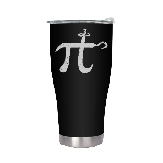 Pi Day Pirate Math Geek Teachers Gift Stainless Steel Tumblers