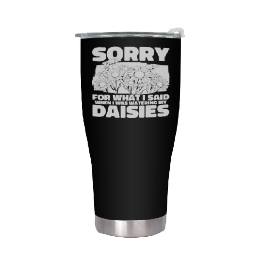 Daisy Garden Gardening Gardener Stainless Steel Tumblers