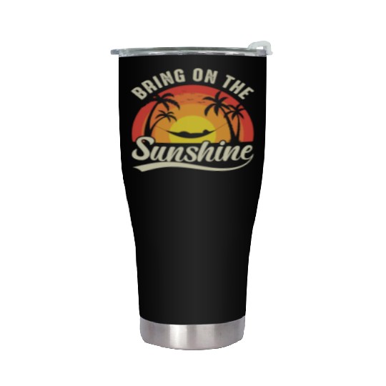 Bring On The Sunshine Stainless Steel Tumblers