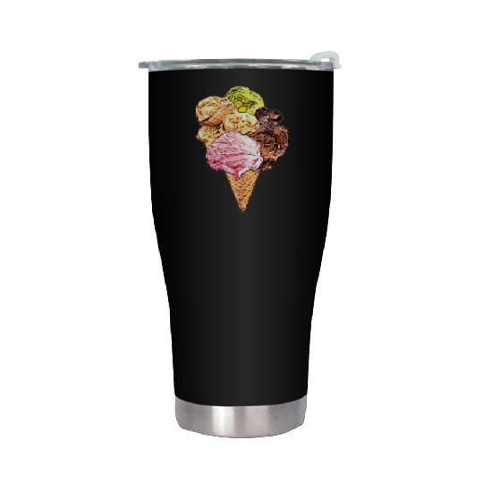 ice cream Stainless Steel Tumblers