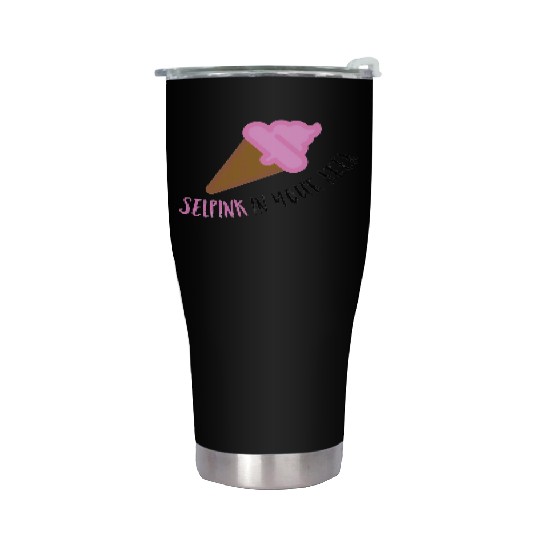 Comedy Ice Scream Stainless Steel Tumblers