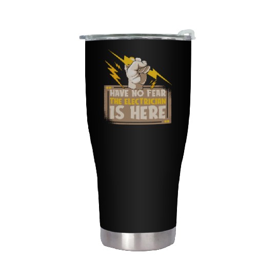 Electrician Electrical Engineer Lineman Stainless Steel Tumblers