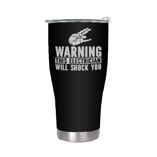 Electrician Electrical Engineer Lineman Stainless Steel Tumblers