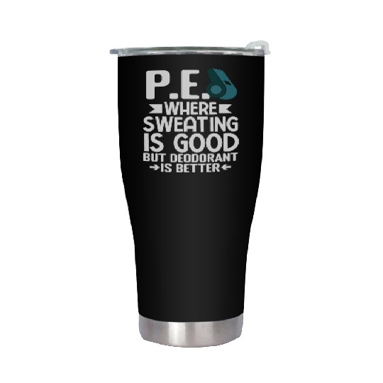 PE Teacher Education Gym Physical Education Stainless Steel Tumblers