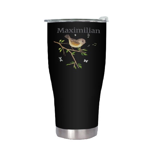 Waldier Vogel Name Maximilian Stainless Steel Tumblers