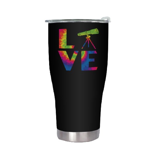 Telescope Astronomer Astronomy Constellations Stainless Steel Tumblers