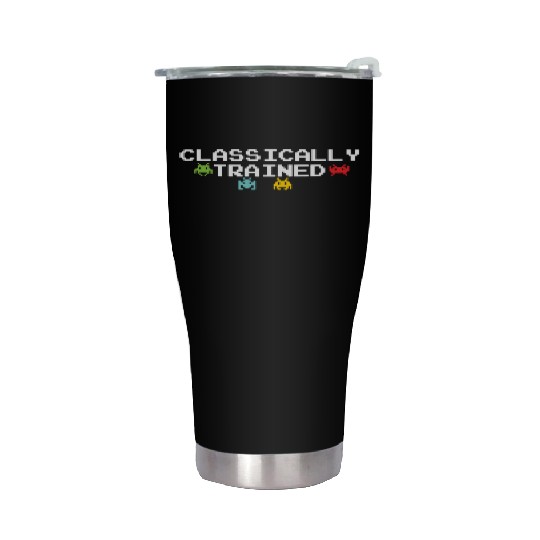 Classic Arcade Gamer Play Video Game Lover Gaming Stainless Steel Tumblers