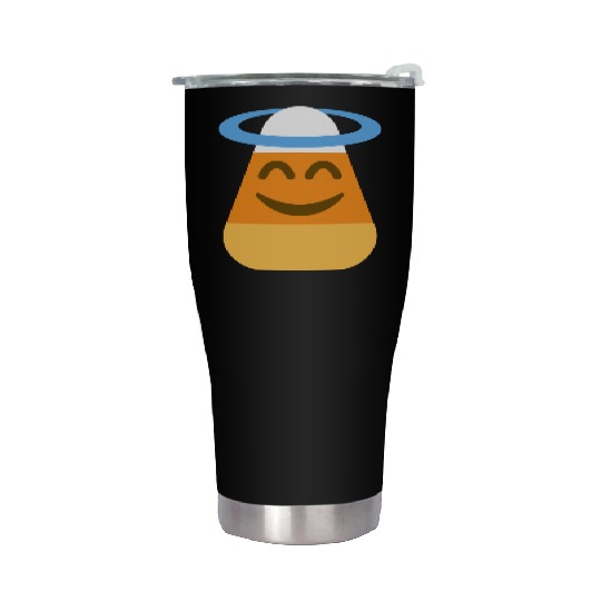 Angel Candy Corn Halloween Costume Stainless Steel Tumblers