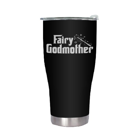 Fairy Godmother Cute Wand Star Spell Fantasy Gift Stainless Steel Tumblers