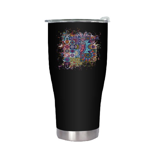 Joyful mosaic Stainless Steel Tumblers