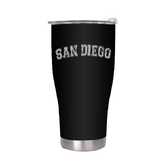 San Diego Classic Vintage I California State Stainless Steel Tumblers
