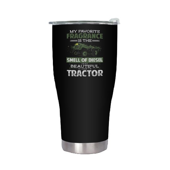 Harvester Agriculture Farm Diesel Stainless Steel Tumblers