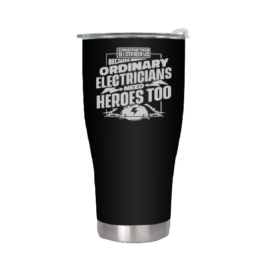 Electrician Electrical Engineer Lineman Stainless Steel Tumblers