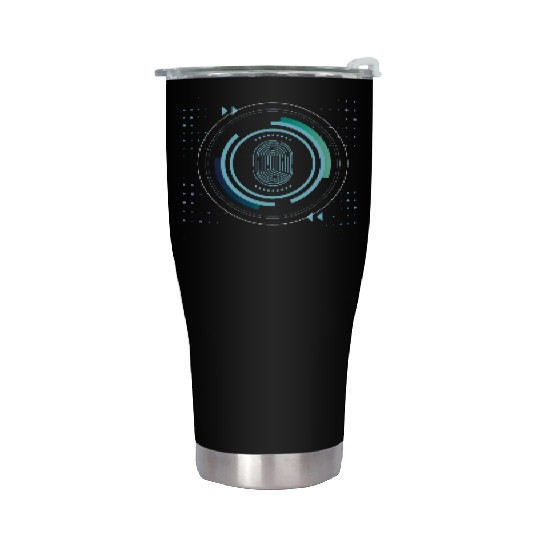 identity nerd geek save pc core security code Stainless Steel Tumblers