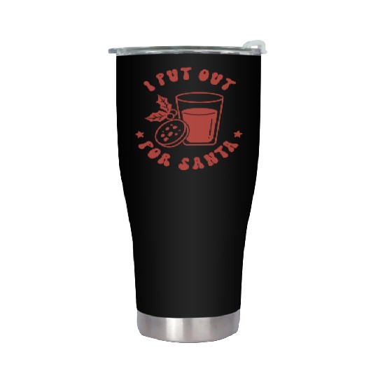 I put out for Santa Stainless Steel Tumblers