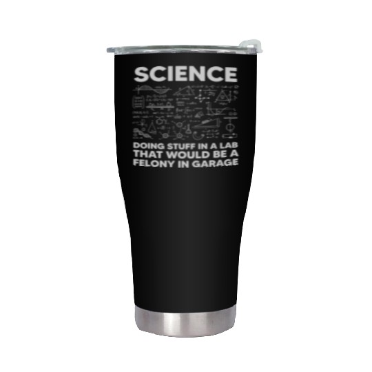 Funny Science Chemistry Stainless Steel Tumblers for Nerds SCIENCE