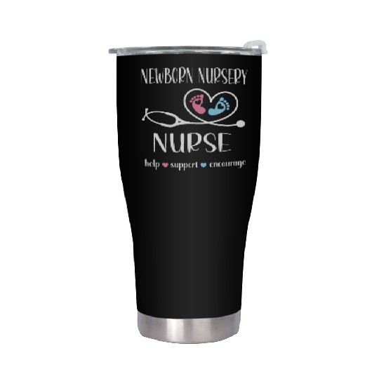 Newborn Nursery Nurse Newborn Nursery Nursing Gift Stainless Steel Tumblers