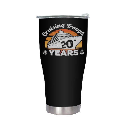 Cruising Trough 20 Years Anniversary Stainless Steel Tumblers