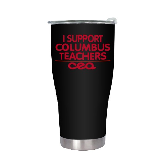 columbus ohio school teachers strike oh teacher Stainless Steel Tumblers