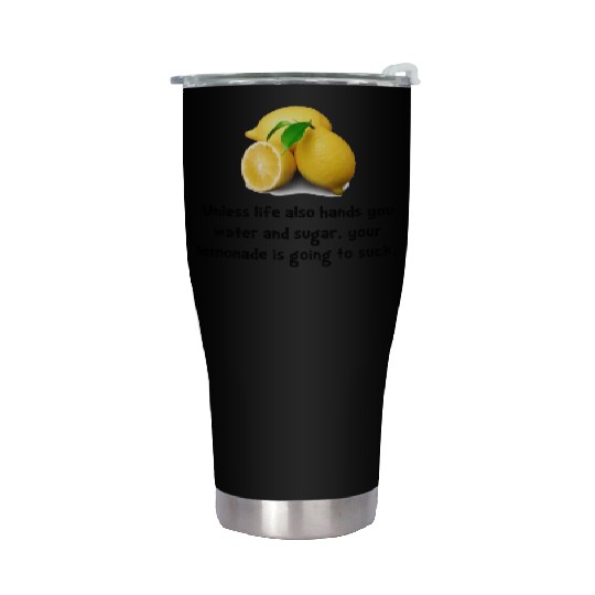 Lemonade Suck Stainless Steel Tumblers