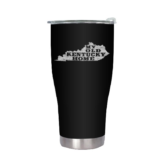 My Old Kentucky Home State Vintage Rustic Chic Stainless Steel Tumblers
