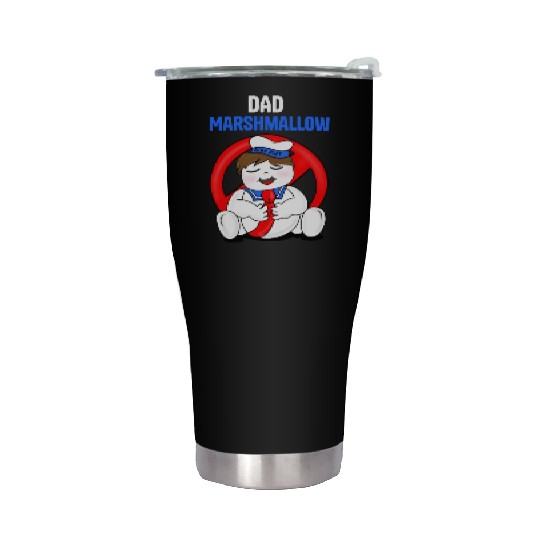 DAD ghostbusters Stainless Steel Tumblers