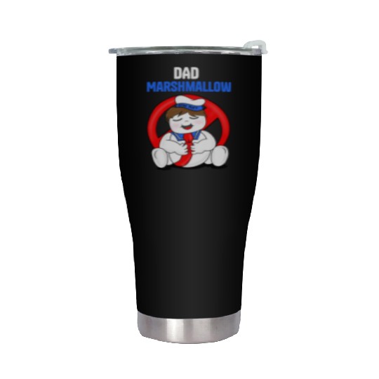 DAD ghostbusters Stainless Steel Tumblers