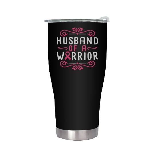 Husband Of A Warrior Stainless Steel Tumblers