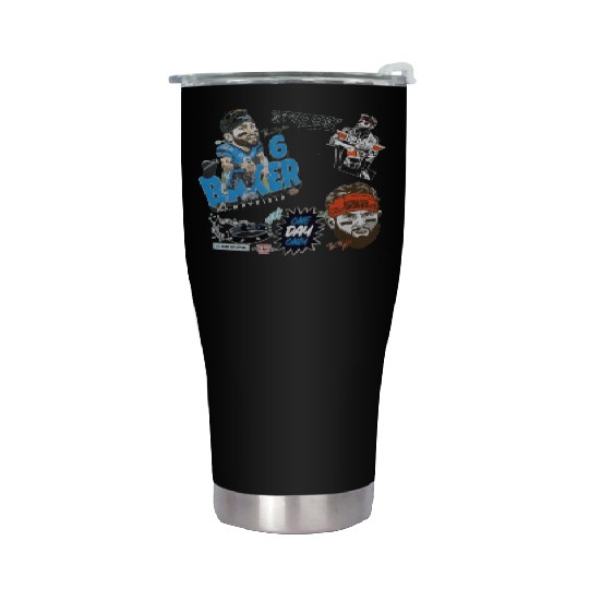 baker mayfield Stainless Steel Tumblers